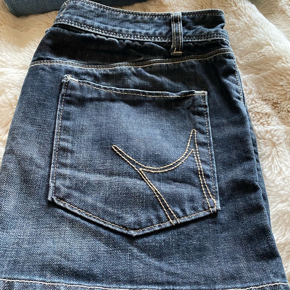 Denim Mini Skirt